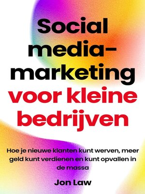 cover image of Social media-marketing voor kleine bedrijven